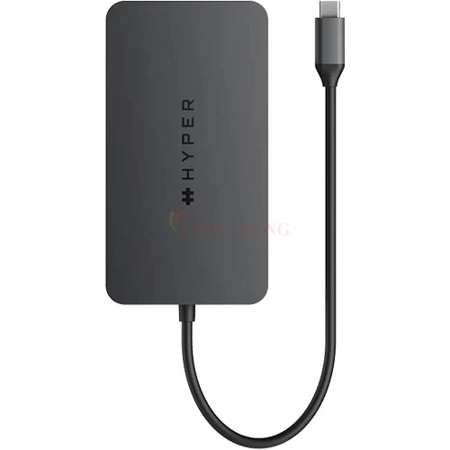 Cổng chuyển đổi HyperDrive Next 7-in-1 USB-C Dual Monitors HD7002GL - Hàng chính hãng