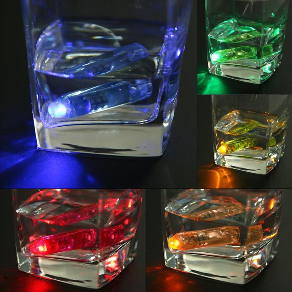 LED Fishing Lure Night Glow Underwater Attract Lamp Fishing Bait