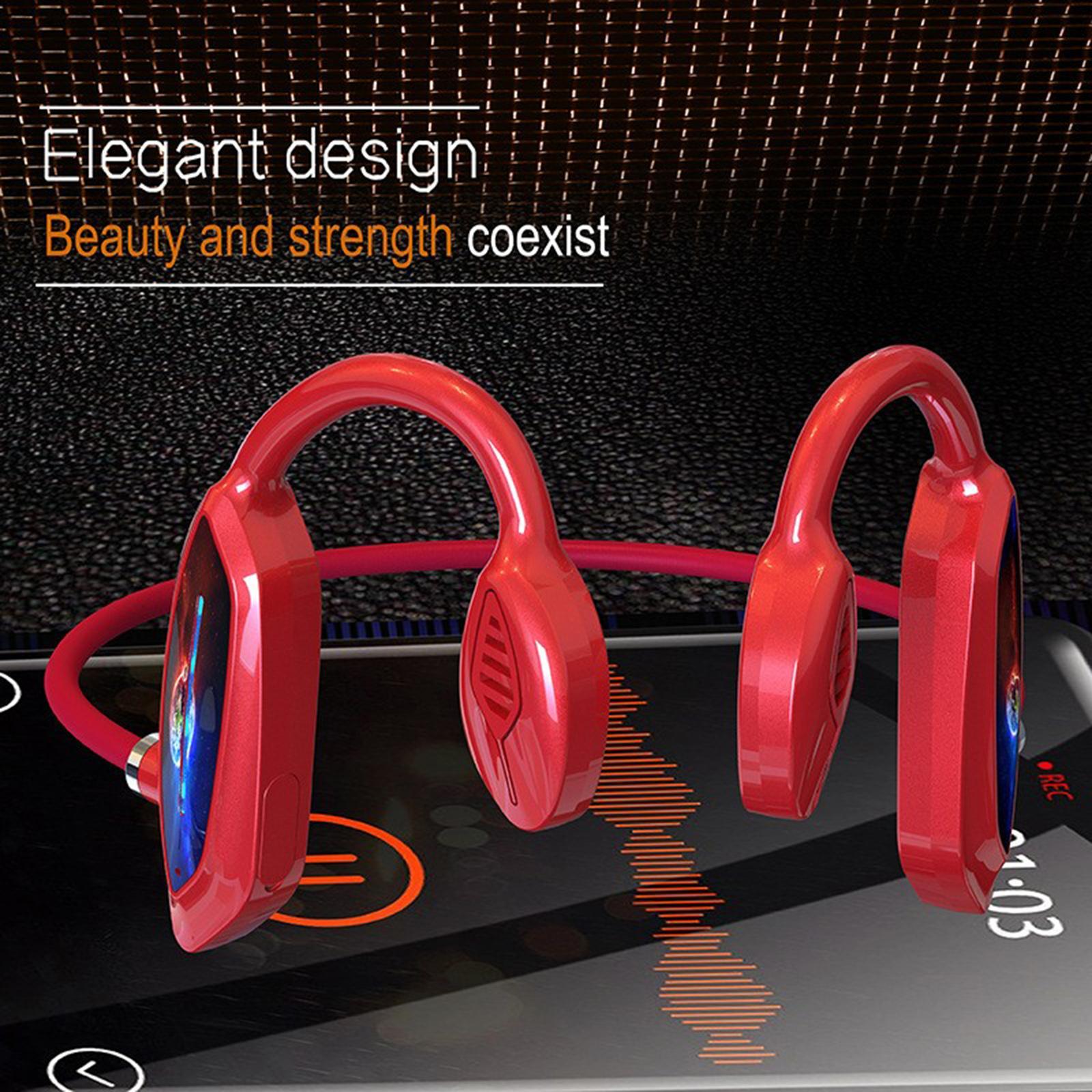 Wireless Bone Conduction Headphones Bluetooth Sport Headset for Running Walking Sports