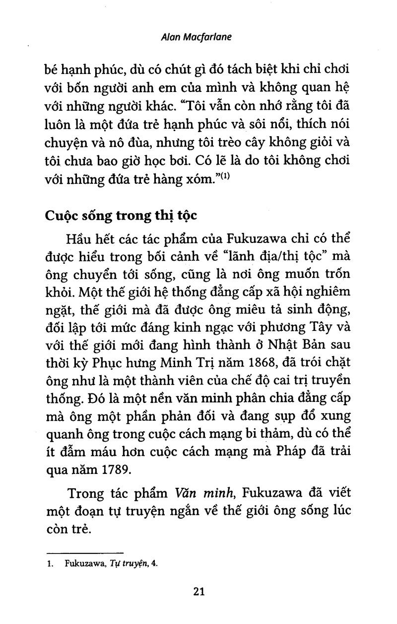 Sách Fukuzawa Yukichi Và Công Cuộc Kiến Thiết Thế Giới Hiện Đại
