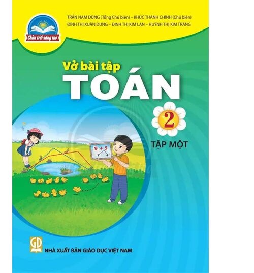Sách Vở bài tập Toán 2- tập một- Chân Trời Sáng Tạo (Kèm Nilon bọc Sách)