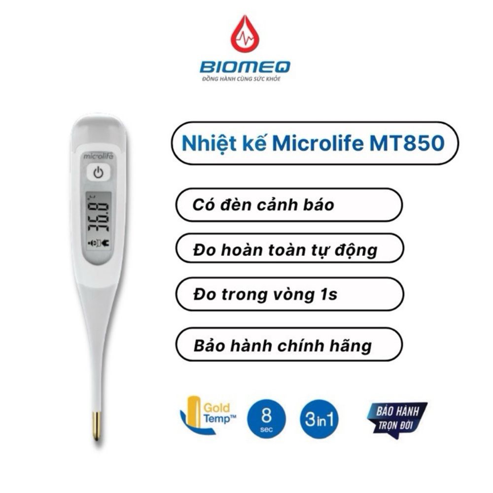 Nhiệt kế điện tử Microlife MT850 (Dạng bút)