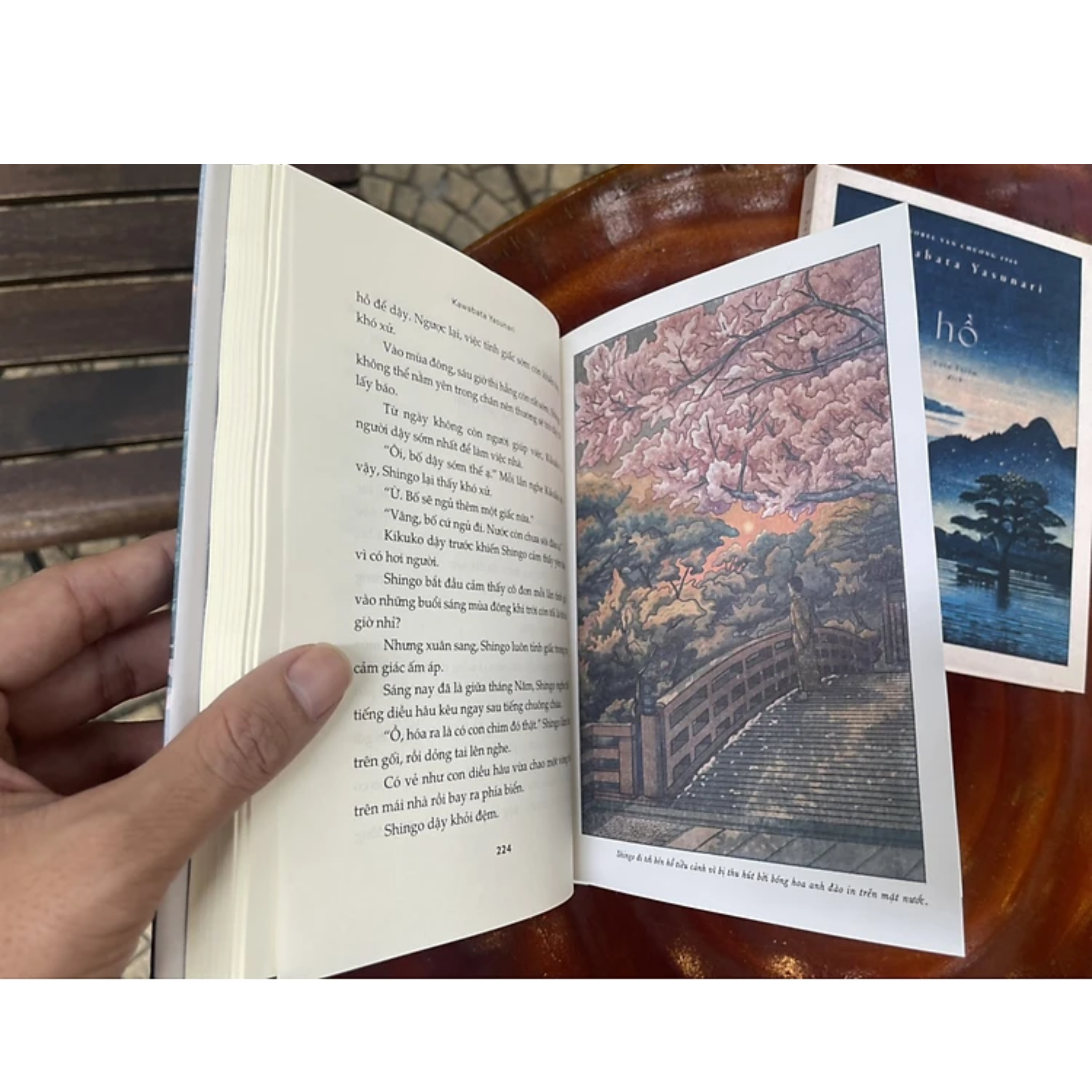 Combo 2Q Tiểu Thuyết Của Kawabata Yasunari - Tác Giả Đoạt Giải Nobel Văn Học : Hồ + Tiếng Núi _ Nhã Nam