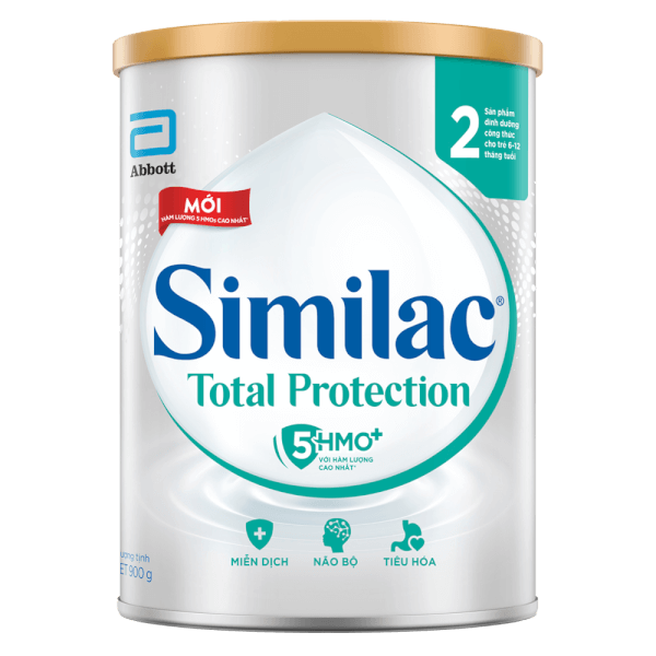 Sữa bột Similac Total Protection 2 900g cho trẻ 6-12 tháng tuổi