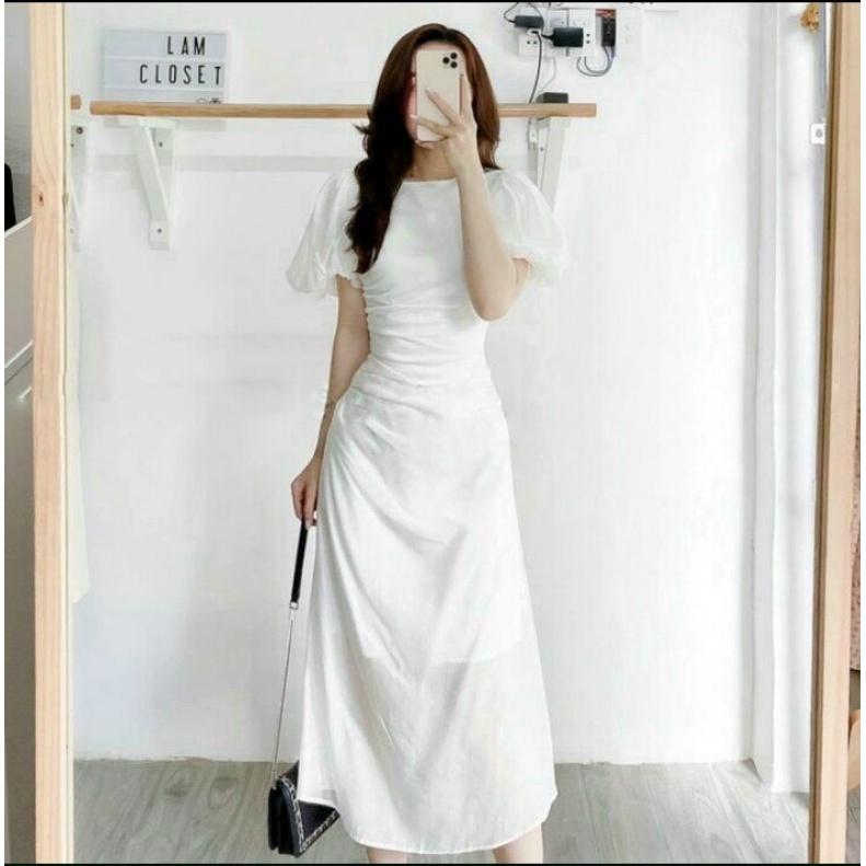 ĐẦM NỮ DỰ TIỆC CƯỚI TRẮNG HỒNG SANG CHẢNH