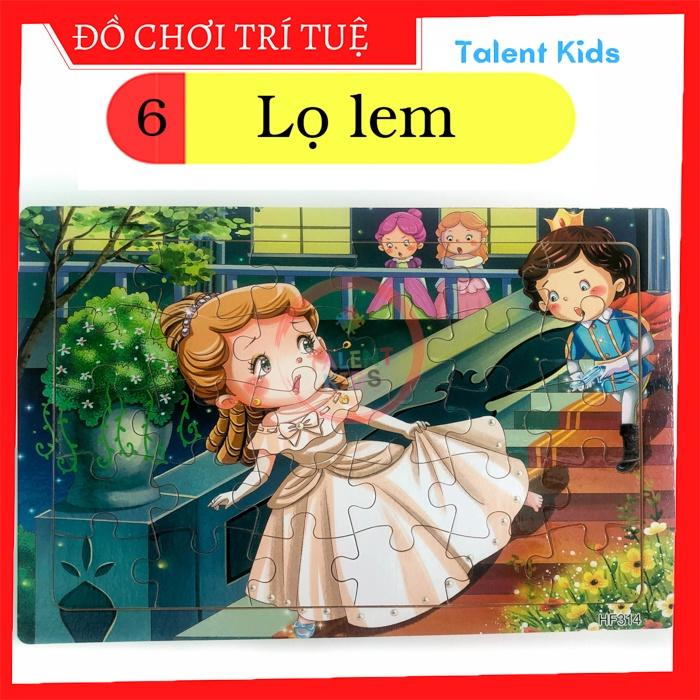Đồ chơi xếp hình, tranh ghép hình 30 mảnh bằng gỗ cho bé 3 4 5 tuổi giúp bé phát triển trí tuệ