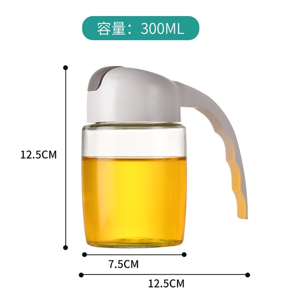 Bình đựng dầu ăn/ nước mắm/ dầu dấm thủy tinh nắp bật tự động 630ML giá rẻ