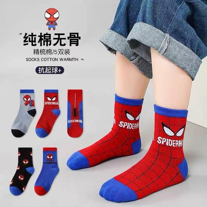 Combo 5 đôi tất noel cổ cao cho bé