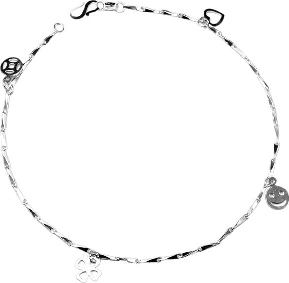 Lắc Chân Nữ Bạc Hiểu Minh LC031