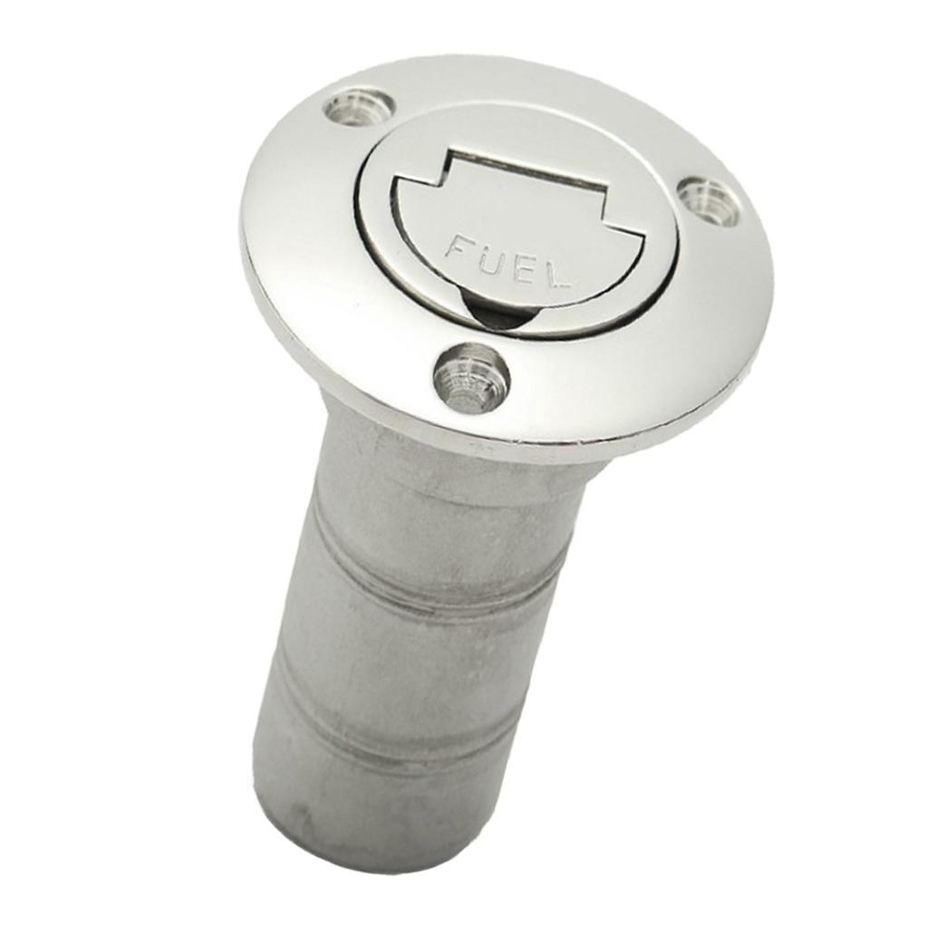 Hose Deck Fill Filler Keyless Cap for FUEL50mm Boat Filler Stainless Steel