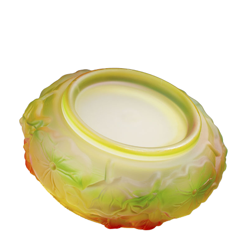 Lư Hương Lưu Ly Hoa Sen Nổi Rất Đẹp,Lư Tụ Thuỷ(đường kính 16.9cm