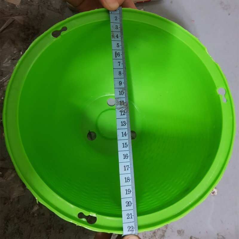 10 CHẬU nhựa treo đan mây,mẫu sang trọng,cứng dày đường kính 22x15cm-77521