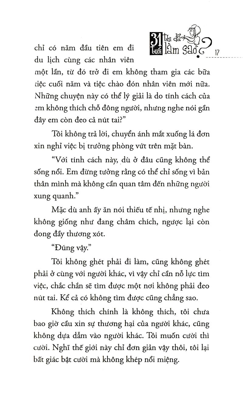 31 Tuổi Thì Đã Làm Sao? (Tái Bản)