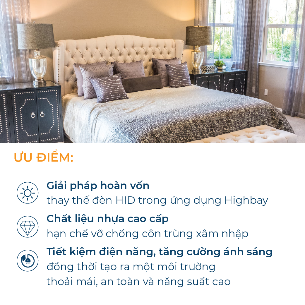 Bóng đèn Philips trụ TForce siêu sáng - Ánh sáng trắng 6500K