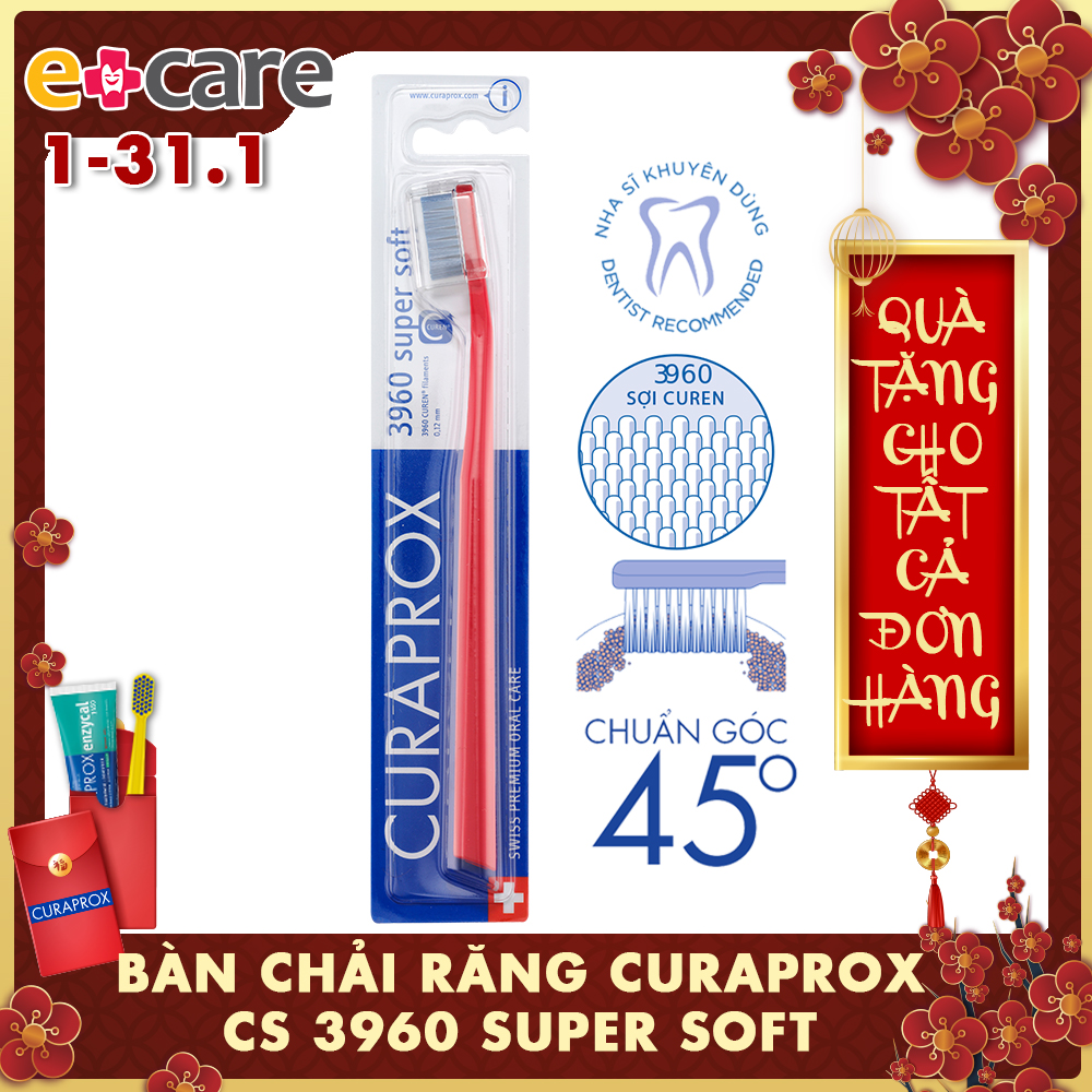 Bàn chải răng siêu mềm CURAPROX CS 3960 Super Soft