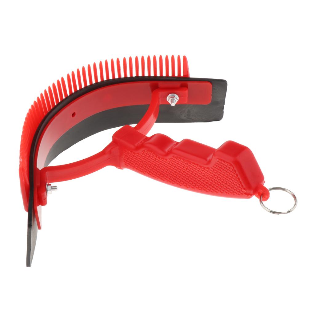 2 in 1 Portable Sweat Scraper Combo Kit Grooming Tool with Anti-slip Handle