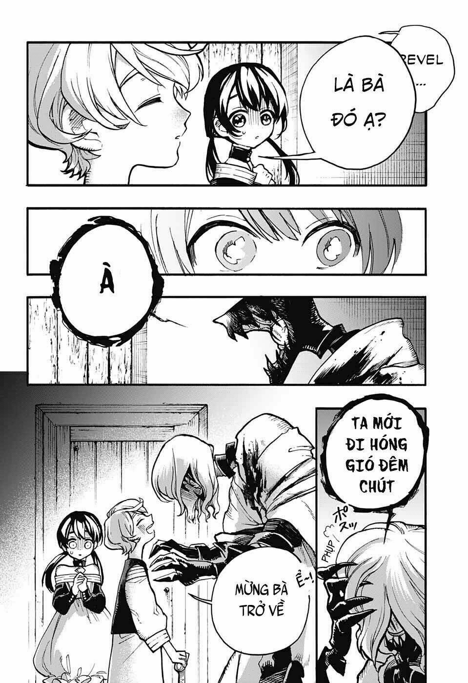 những bức họa quái dị của phù thủy chapter 13 45