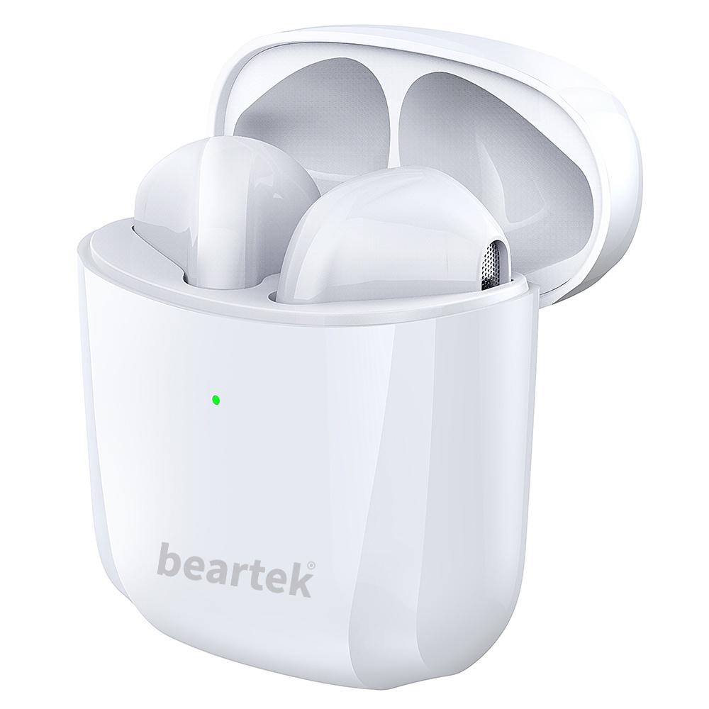 Tai nghe bluetooth Beartek Bearpods B68 có đổi tên, chạm cảm ứng, bass mạnh - Hàng chính hãng