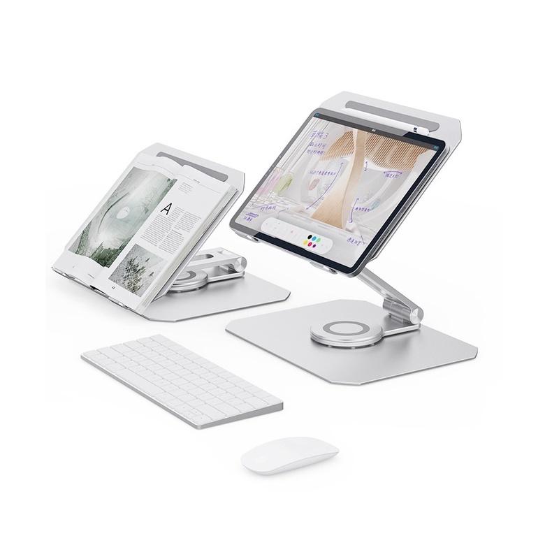 Giá đỡ Laptop, Macbook nhôm hãng Boneruy L05 chân đế xoay 360 độ chắc chắn cao cấp cho máy 11 - 16 inch.