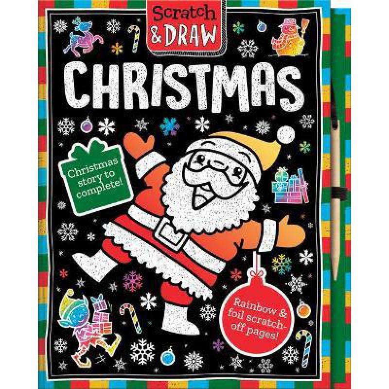 Scratch &amp;amp; Draw Christmas (2021 cover)