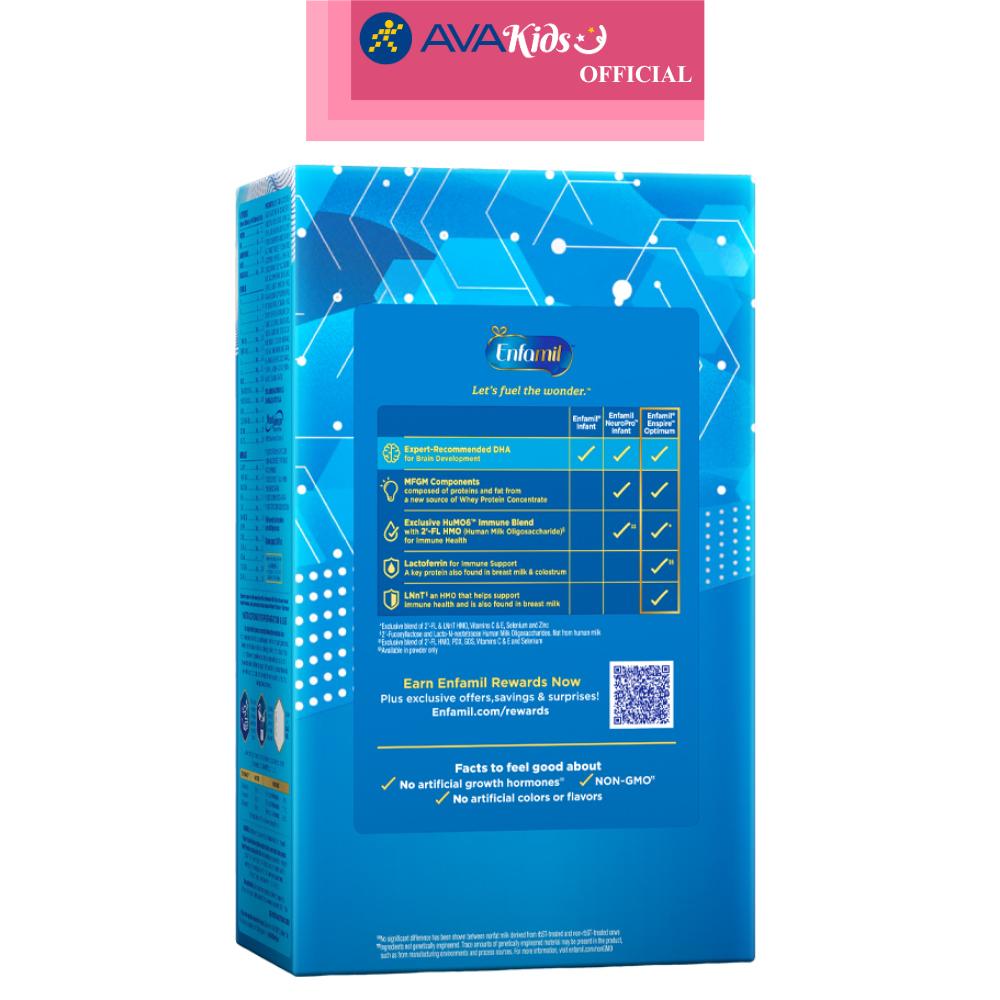 Sữa bột Enfamil Enspire Infant Formula 850g (0 - 12 tháng)