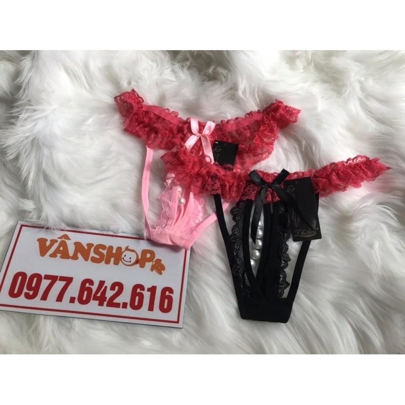 Quần lọt khe nữ - Quần lót ren sexy C6- Quần lót lọt khe nữ sexy - Quần lót nữ lọt khe xẻ dáy - Quần chíp ren nữ