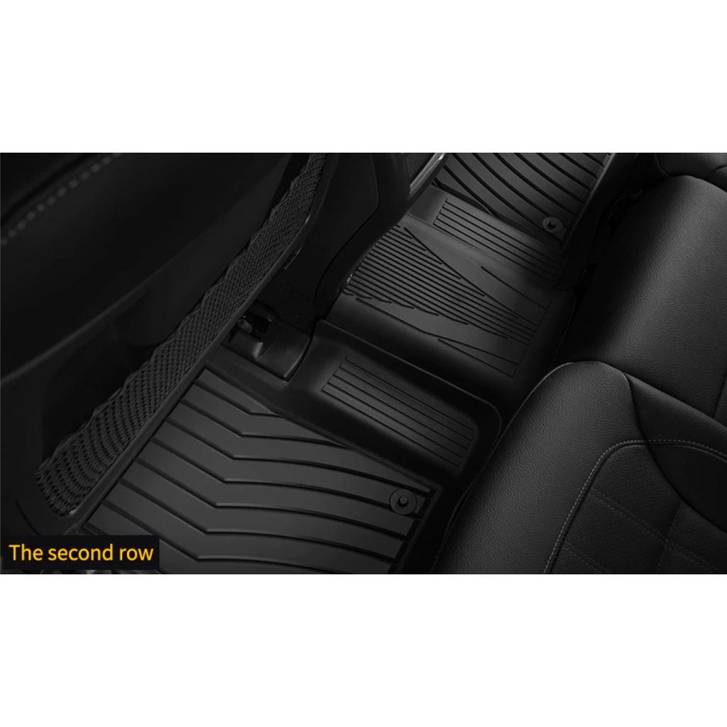 Thảm lót sàn xe ô tô Mercedes GLE 2015 - 2019 Nhãn hiệu Macsim 3W chất liệu nhựa TPE đúc khuôn cao cấp - màu đen