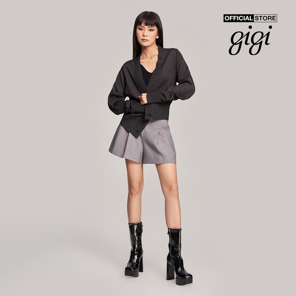 GIGI - Áo khoác cardigan nữ tay dài cổ V nữ tính G1302K222705