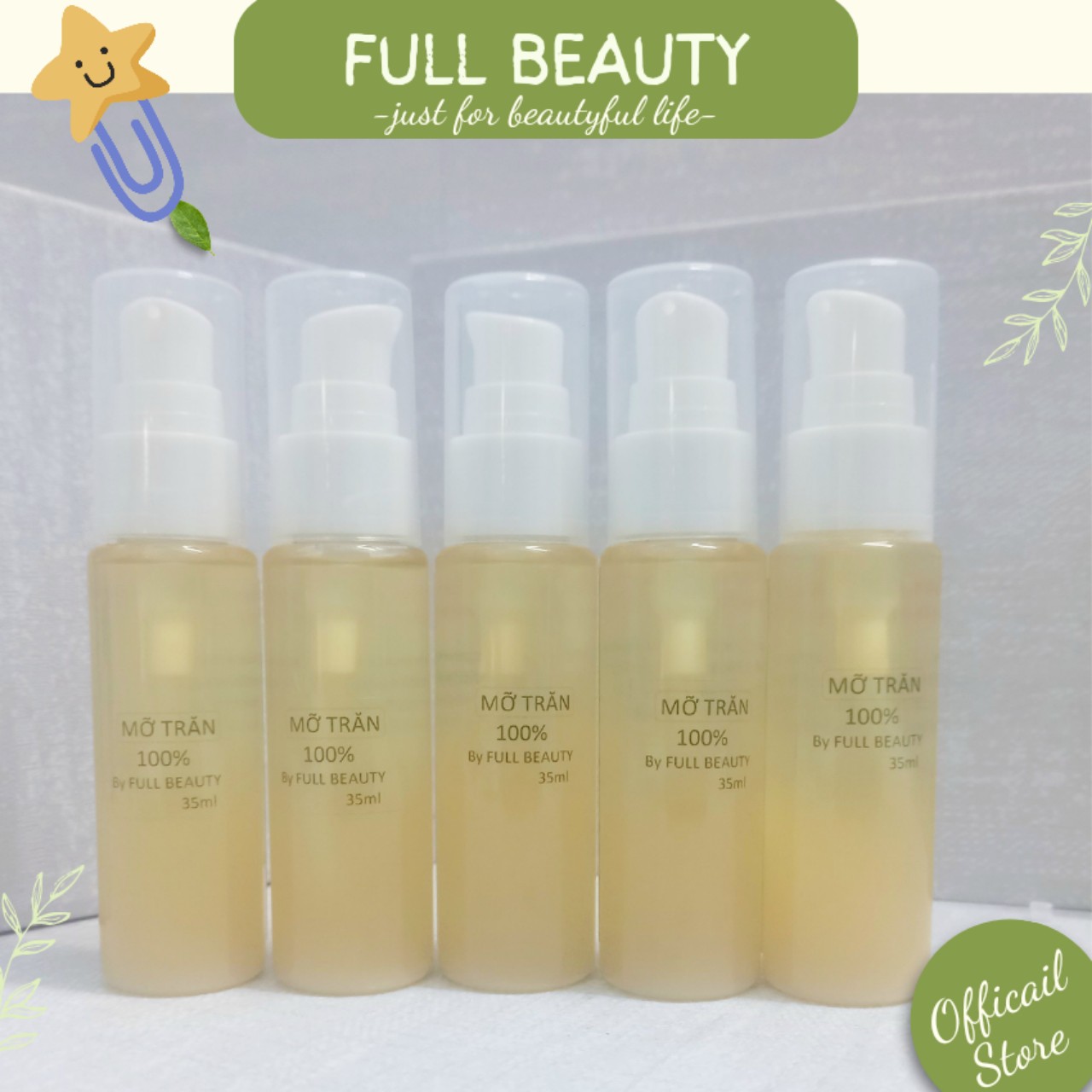 Mỡ Trăn Triệt Lông Full Beauty 35ml