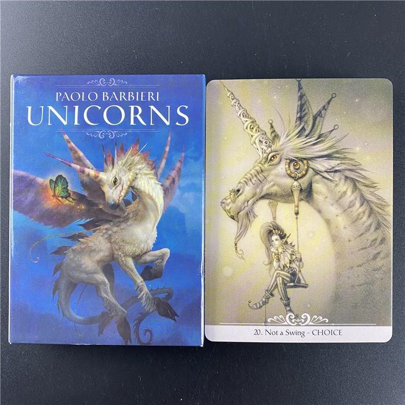 Bài Oracle Barbieri Unicorns Oracle Tặng Đá Thanh Tẩy