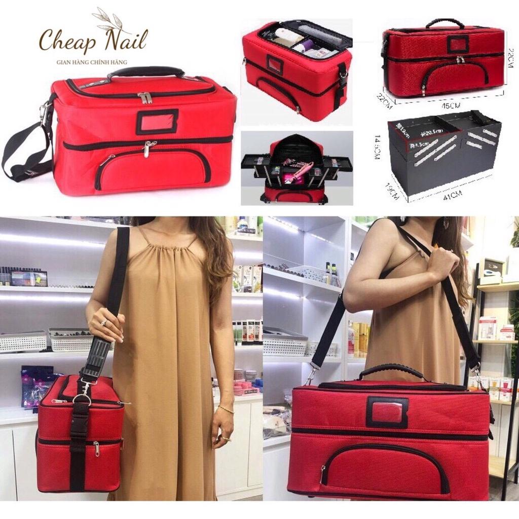 Cốp vải đựng đồ nail size lớn 45cm - Beeshi shop nail