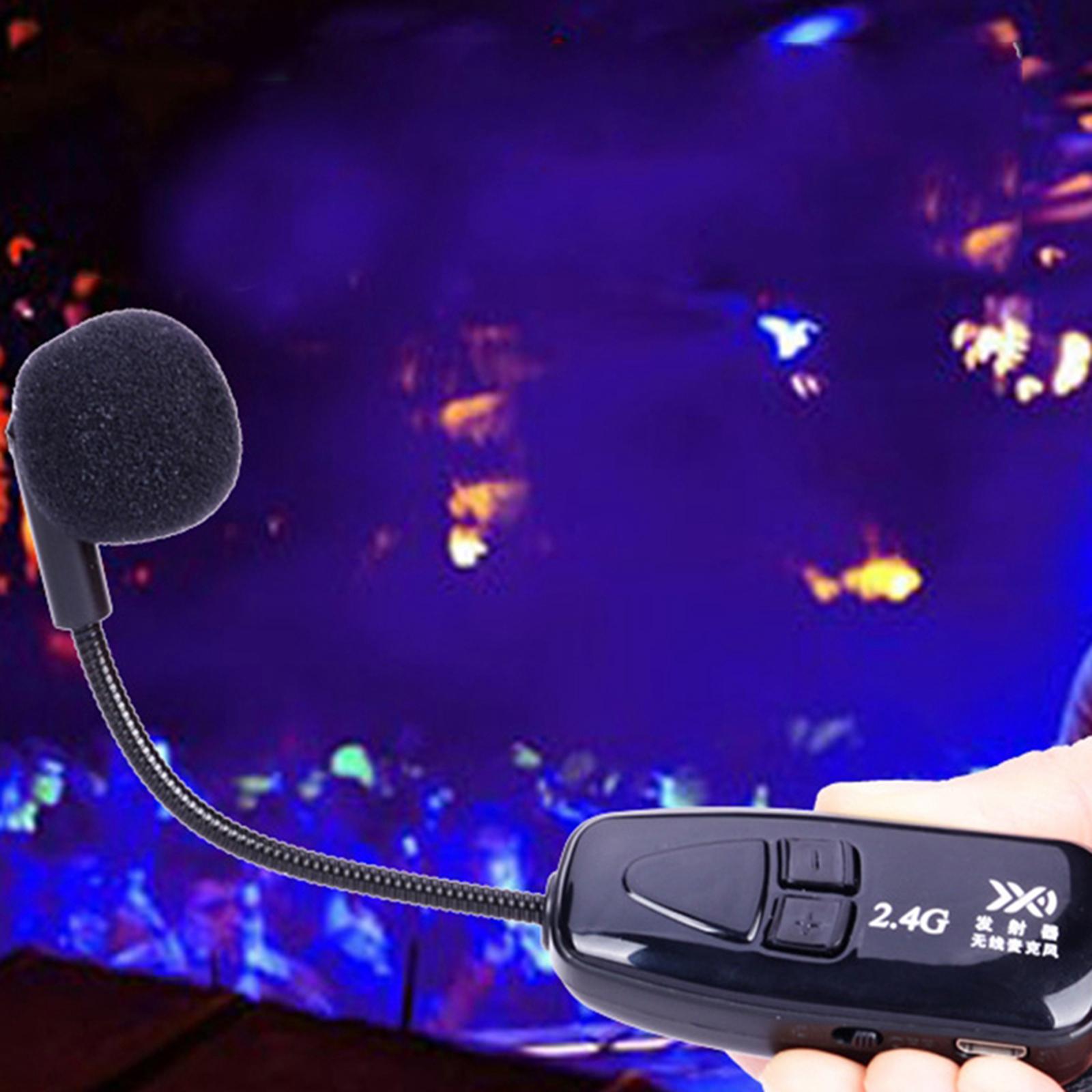 2.4G Wireless Microphone Receiver Mic Erhu Microphone for Gaming