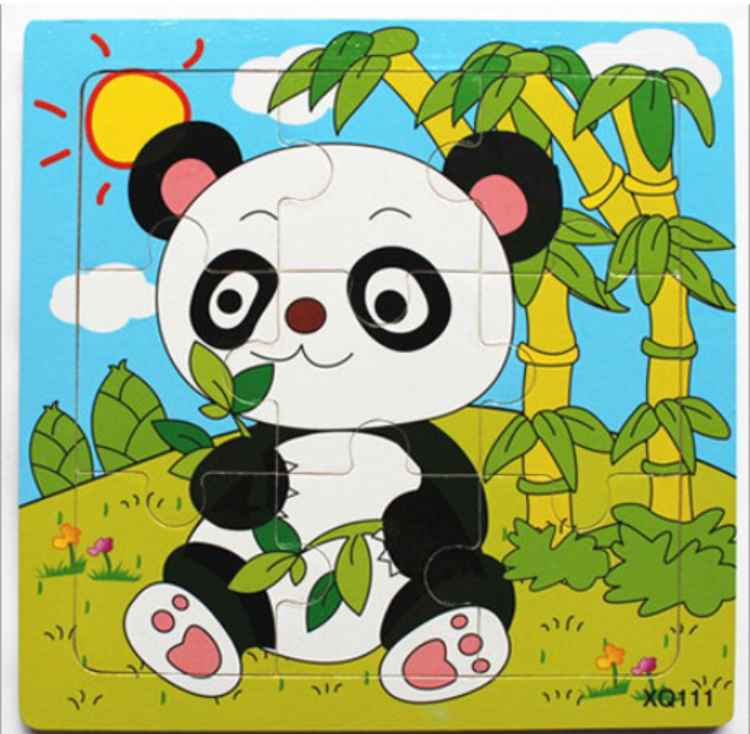 Đồ chơi tranh ghép gỗ cho bé 2 tranh