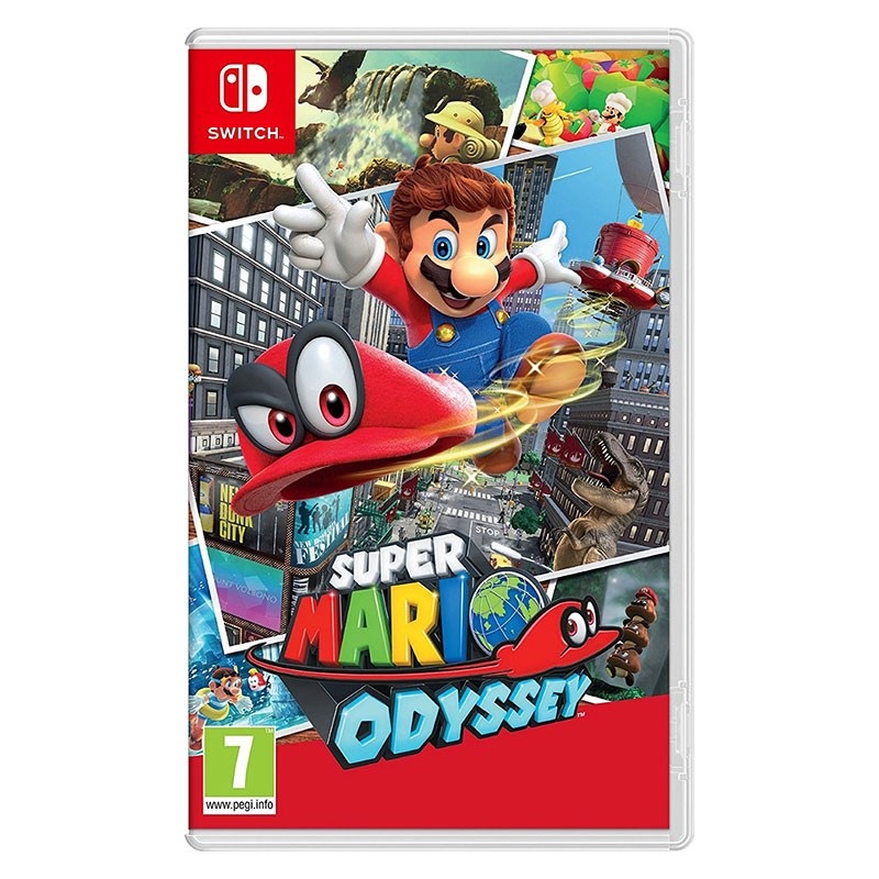 Đĩa game Super Mario Odyssey cho máy Switch