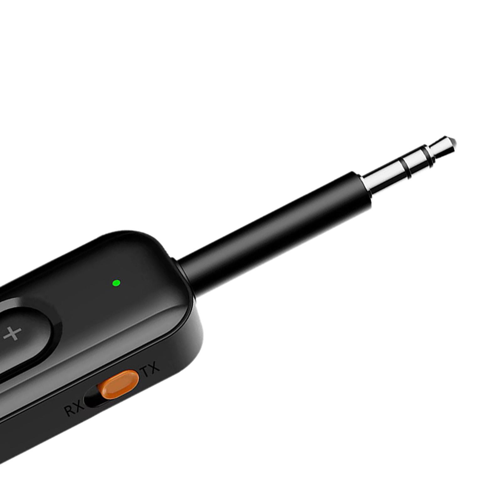 Audio and Receiver Noise Canceling Car AUX Audio Adapter for Earphones