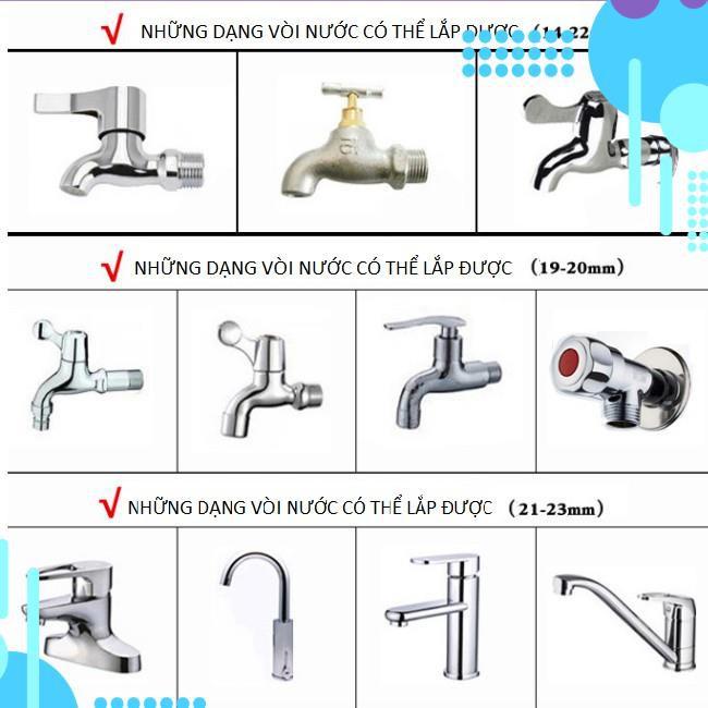 Bộ dây vòi xịt ️bơm nước phun sương️ , tăng áp 3 lần, loại 20m 206701-1 đầu đồng,cút,+ đai