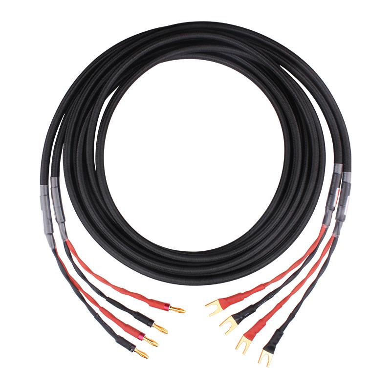 Một cặp YYTCG Hifi Audio Loa Cáp chất lượng cao chất lượng cao nguyên chất DIY Loa DIY với chuối plug y plug