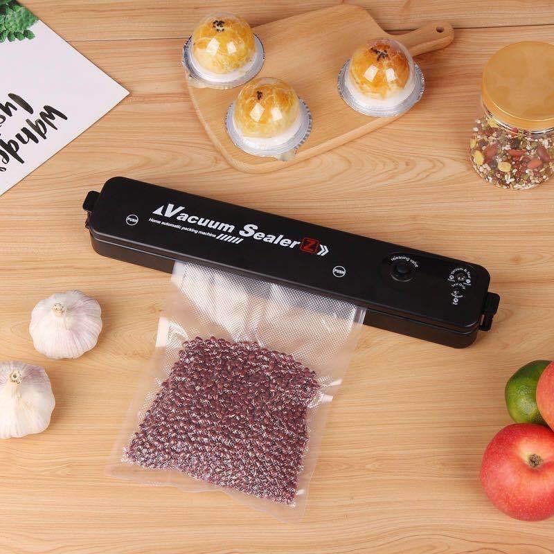 Máy Hút Chân Không Thực Phẩm Kèm Hàn Miệng Túi Vacuum Sealer Kèm Túi