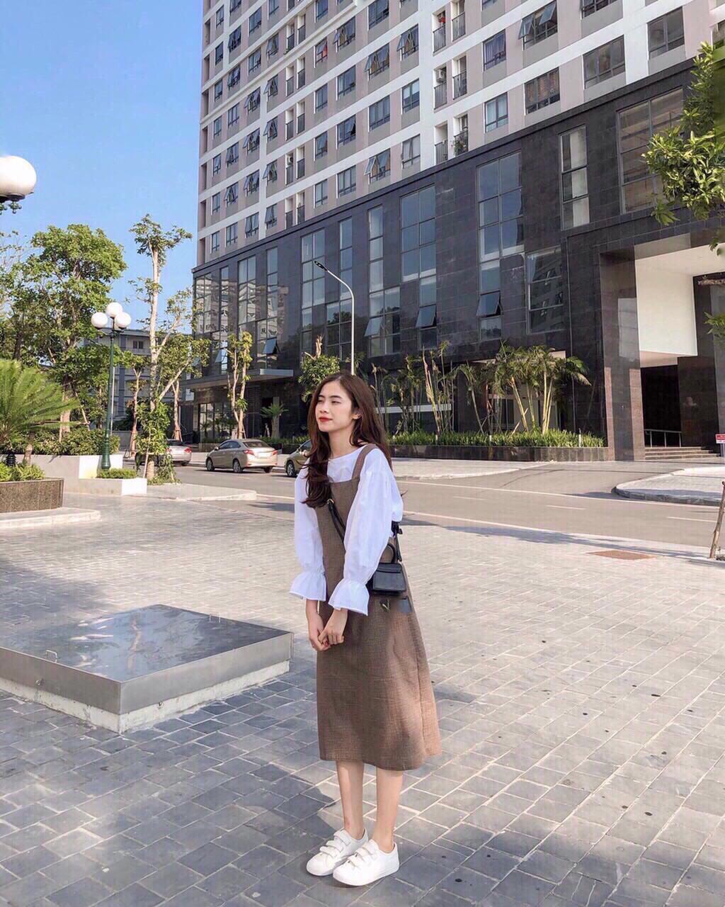 Sét yếm caro cho nữ,siêu đẹp,hàng loại 1