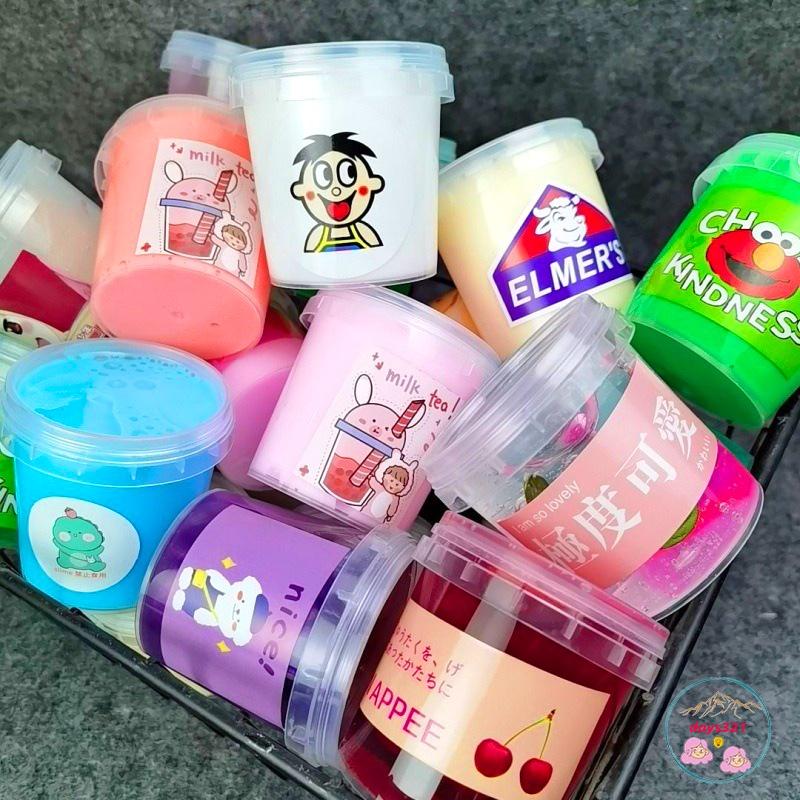 Đồ Chơi Slime Trà Sữa 600ML mẫu mới 2022 INS DIY Vui Nhộn Cho Bé0