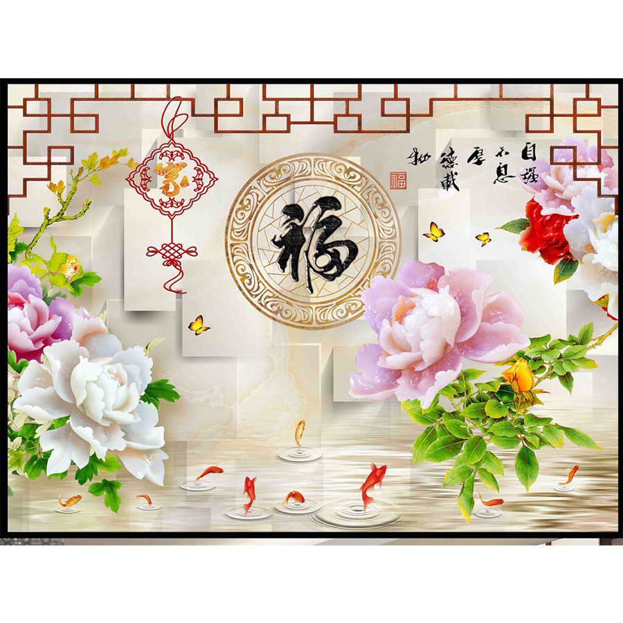 Tranh gạch 3d mẫu 20