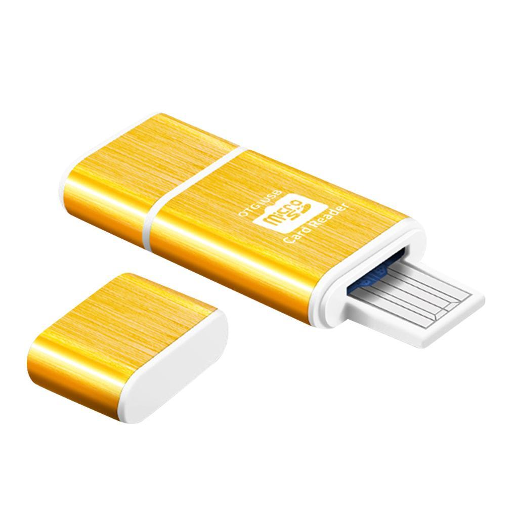 USB 2.0 Micro SD TF Flash Memory Card Reader Mini Adapter Laptop PC