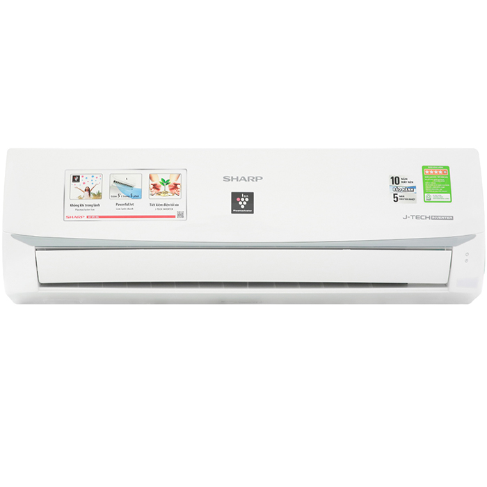 Máy Lạnh/điều hòa SHARP AH-XP10WHW 1.0 Hp 1 chiều