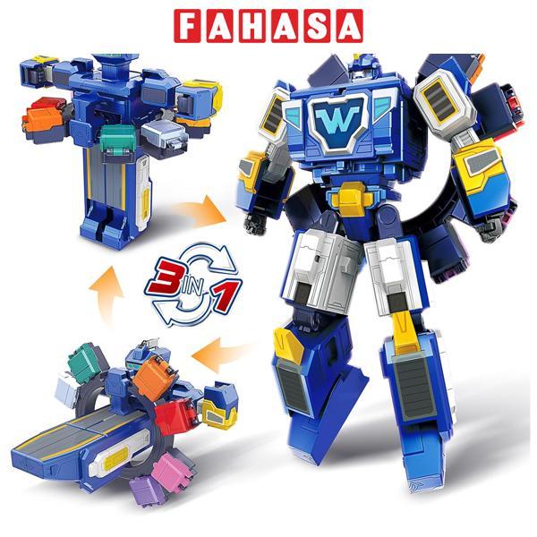 Đồ Chơi Tàu Bay Vũ Trụ Biến Hình Trạm Không Gian Đi Kèm 8 Mô Hình - Superwings EU780288-A