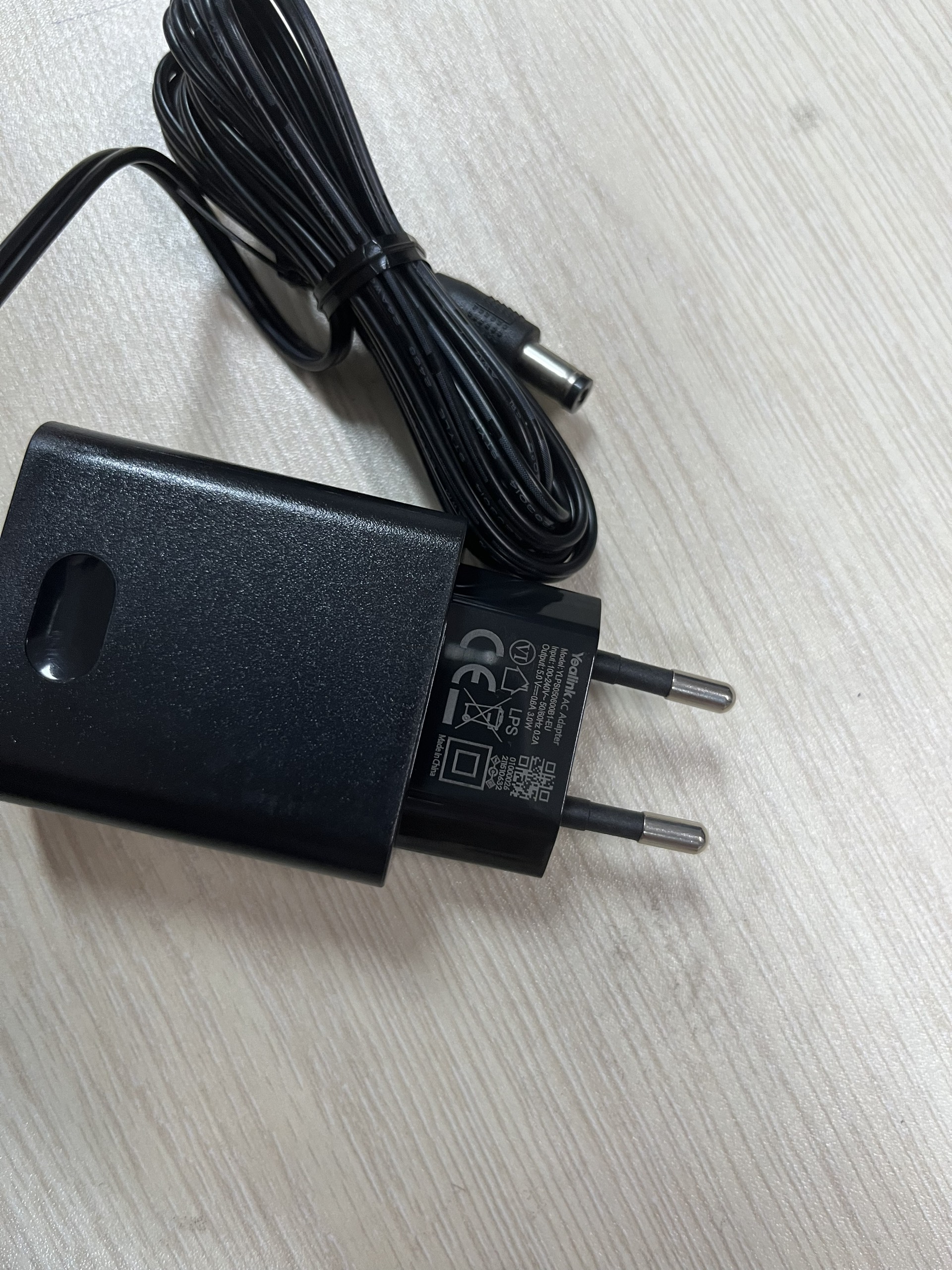 Cục nguồn hàng chính hãng Yealink AC. Adapter YLPS050600B1-EU 5.0V 0.6A