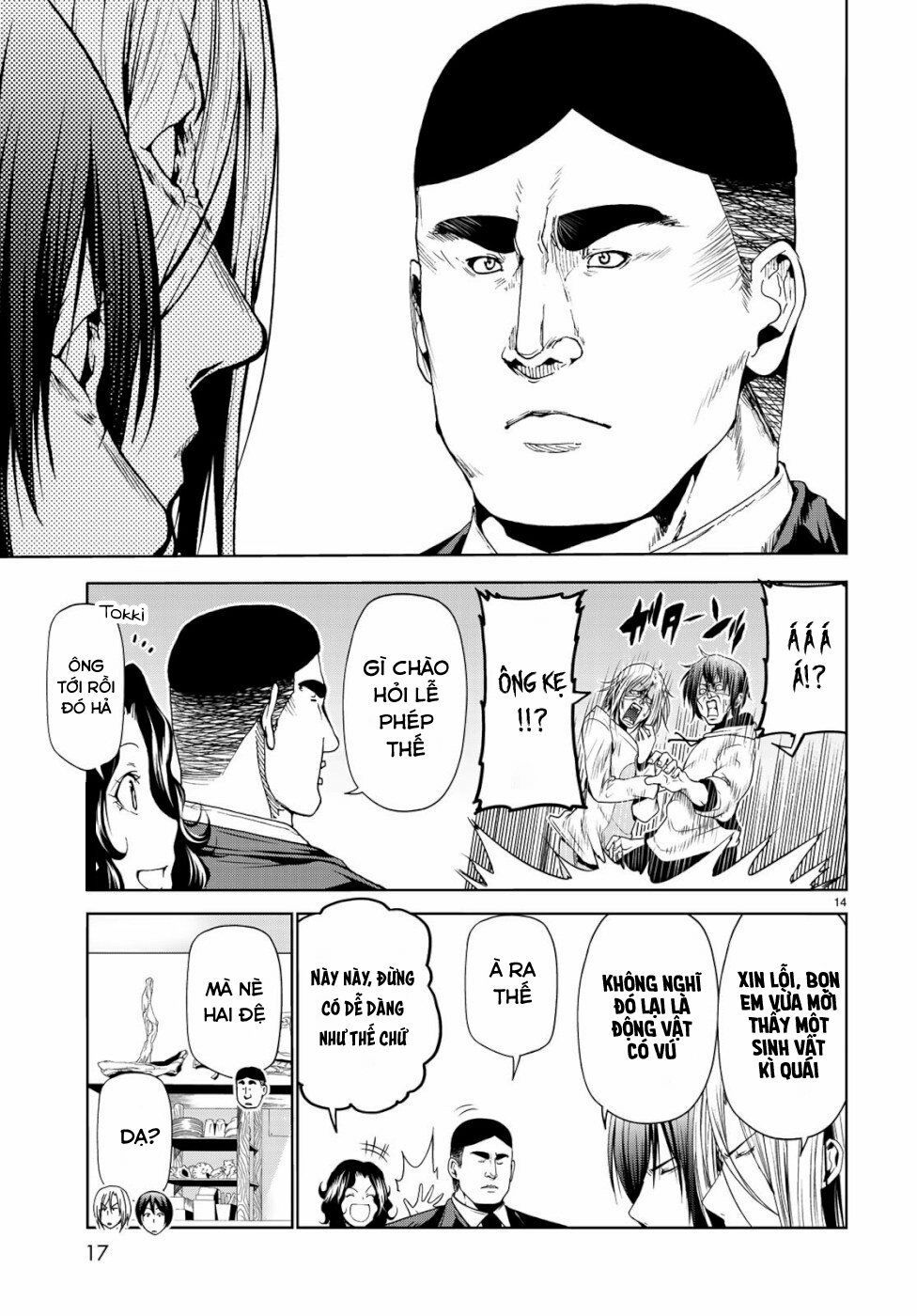 cô gái thích lặn - grand blue chapter 58 13