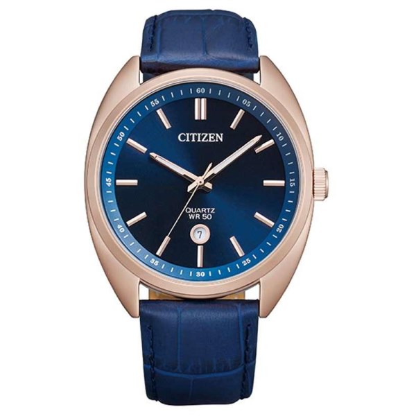 Đồng hồ Kim Nam dây da Citizen BI5093-01L - Hàng chính hãng