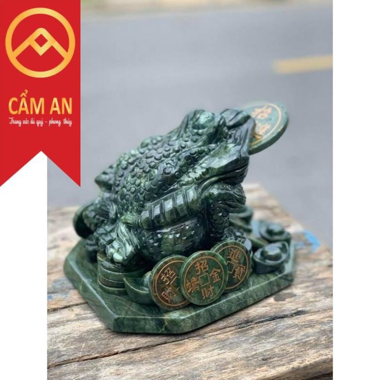 Tượng Thiềm Thừ Đá Ngọc Ấn Độ