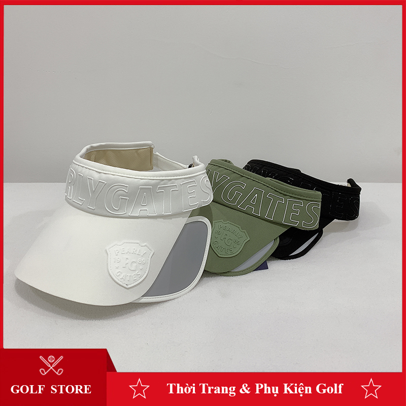 Mũ đánh golf nữ nửa đầu PG vành rộng chống nắng thời trang thể thao MG027