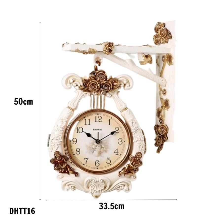 Đồng Hồ Treo Tường xoay 360 độ DHTT16 Thiết kế đồng hồ xoay thông minh có thể xem giờ được ở cả 2 mặt.